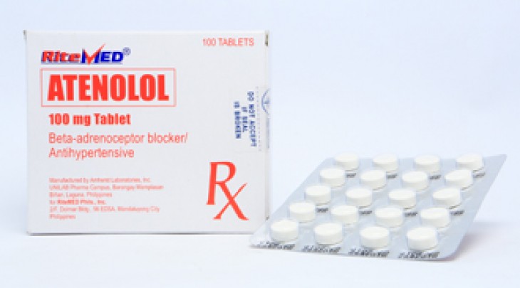 how much does atenolol 100 mg cost