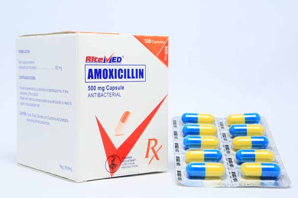 amoxicillin 500 dosage for throat infection