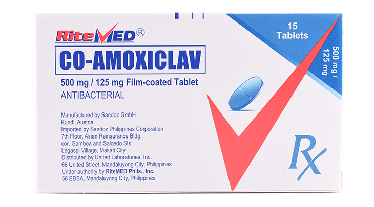 RM CO-AMOXICLAV 1G TAB