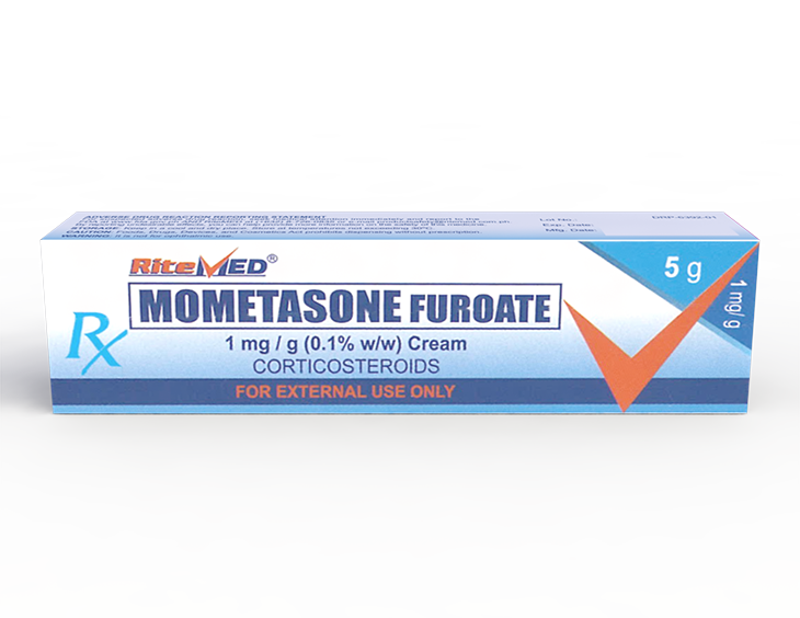RM Mometasone 1 mg/ g (0.1% w/w) 5 G Cream
