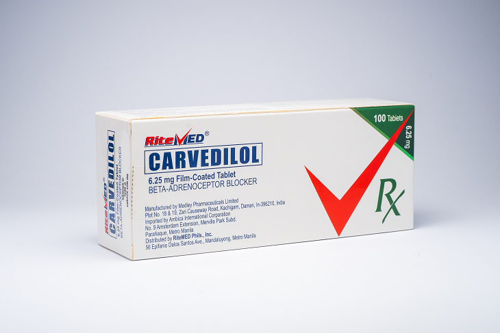 RM CARVEDILOL 6.25MG TABLET