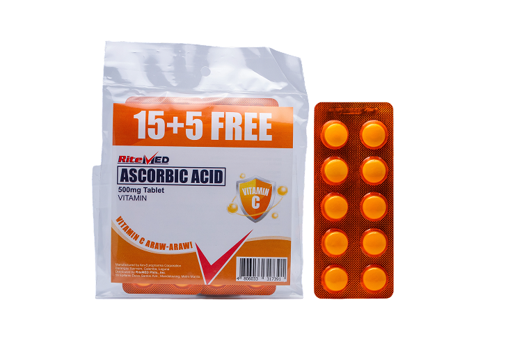 RM ASCORBIC ACID 15+5 ENVELOP